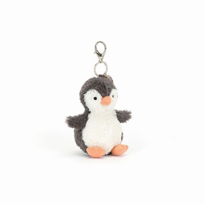 Jellycat Peanut Penguin Bag Charm New Zealand | VLDJN3207